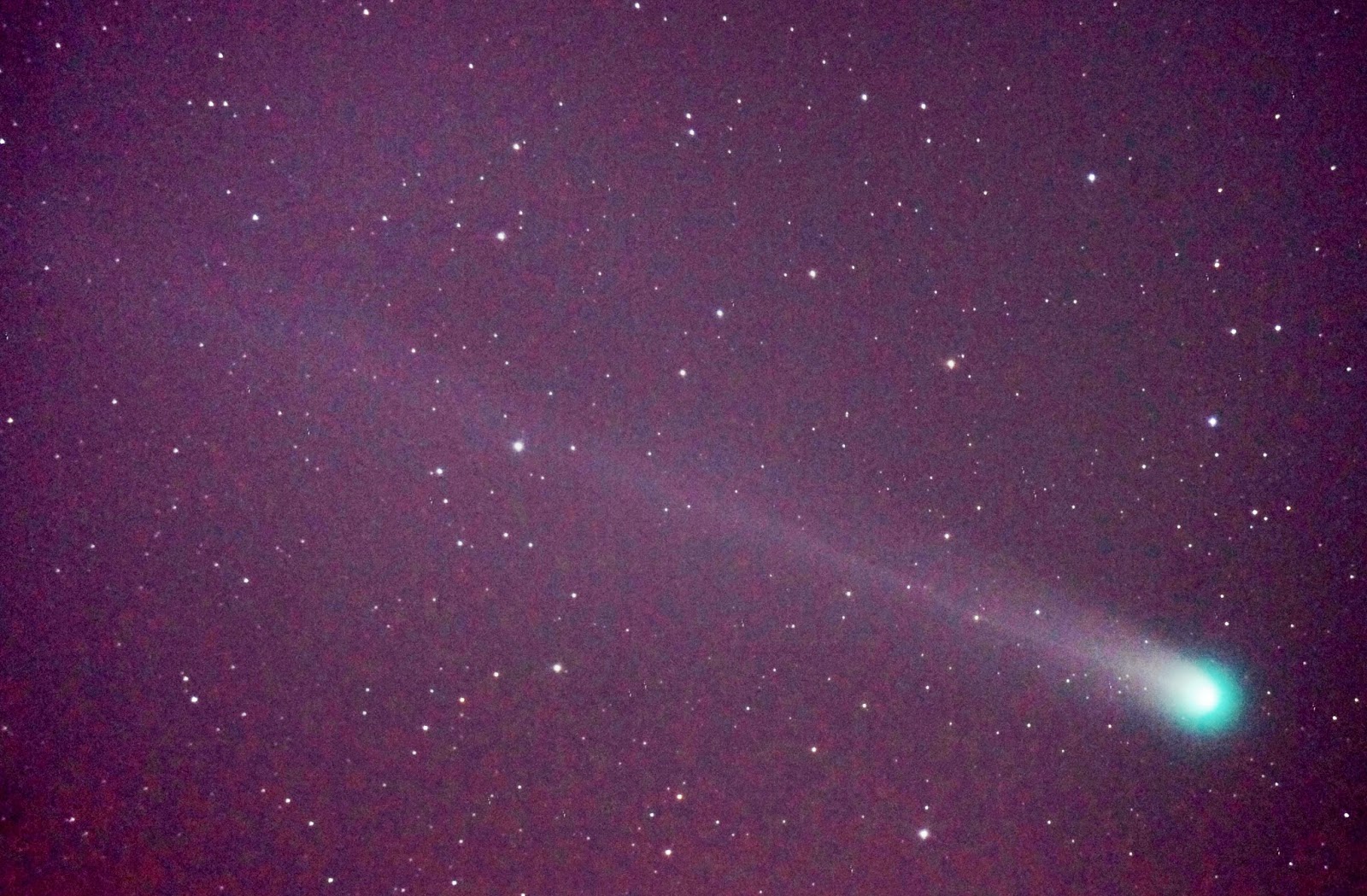 古川天文趣味工房 イオンテイルが美しいラブジョイ彗星 （12月9日）